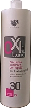 Oxidationsemulsion mit Provitamin B5 - Linea Italiana OXI Blanc Plus 30 vol. (9%) Oxidizing Emulsion — Bild N1
