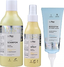 Düfte, Parfümerie und Kosmetik Haarpflegeset - So!Flow by VisPlantis Crazy Box (Haarshampoo 400ml + Haarspray 150ml + Haarbooster 100ml)