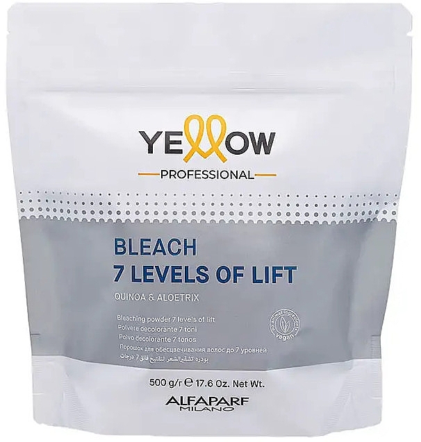 Aufhellender Haarpuder - Yellow Bleach 7 Levels Of Lift — Bild N1