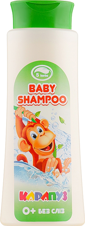 Babyshampoo Affe mit Extrakt aus 5 Kräutern - Karapuz — Bild N2