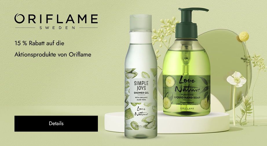 Sonderaktion von Oriflame