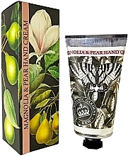 Düfte, Parfümerie und Kosmetik Handcreme mit Magnolie und Birne - The English Soap Company Magnolia and Pear Hand Cream
