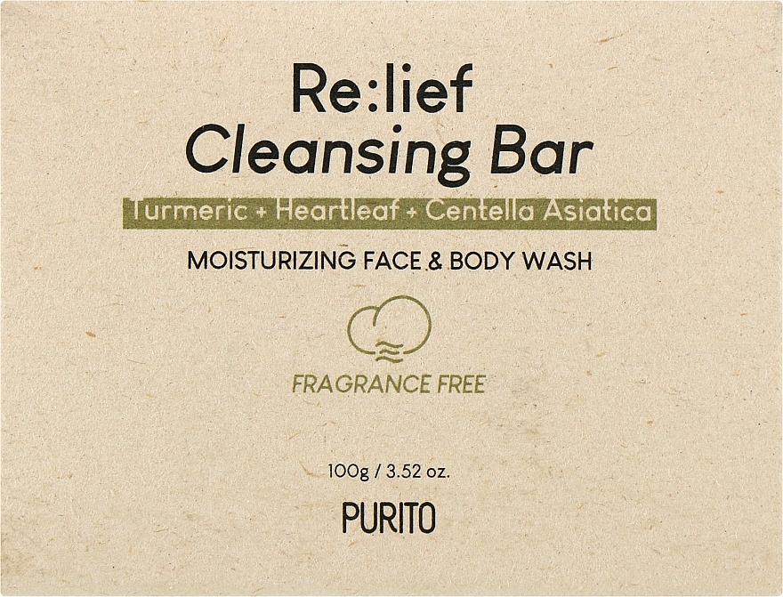 Seife für Gesicht und Körper - Purito Re lief Cleansing Bar — Bild N1