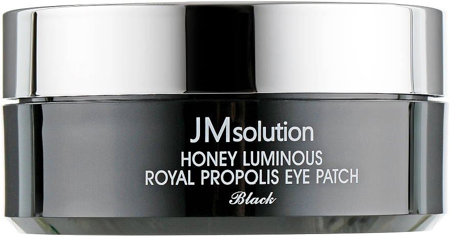Hydrogel-Augenpatches - JMsolution Honey Luminous Royal Propolis Eye Patch Black — Bild N2