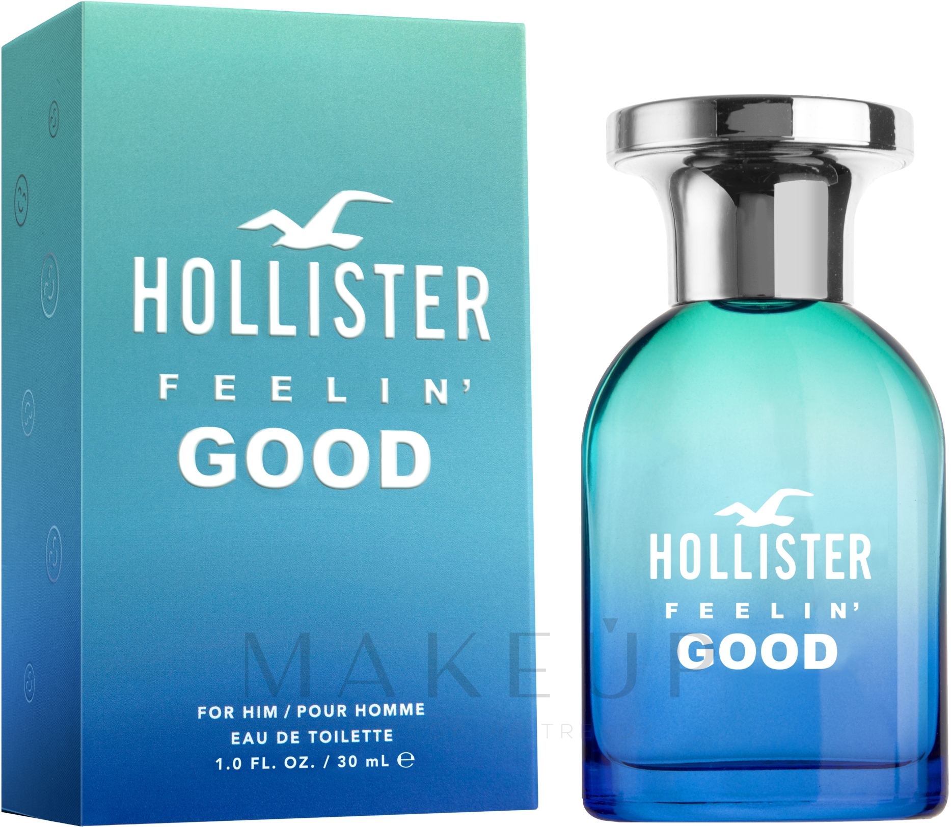 Hollister Feelin' Good For Him - Eau de Parfum — Bild 30 ml
