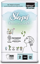 Düfte, Parfümerie und Kosmetik Slipeinlagen 20 St. - Sleepy Bio Naturel Ped Long