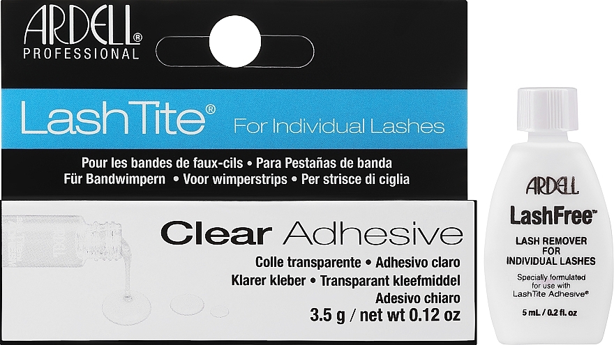 Wimpernkleber - Ardell Lashtite Adhesive Clear — Bild N2