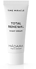 Düfte, Parfümerie und Kosmetik Gesichtscreme - Madara Time Miracle Total Renewal Night Cream 