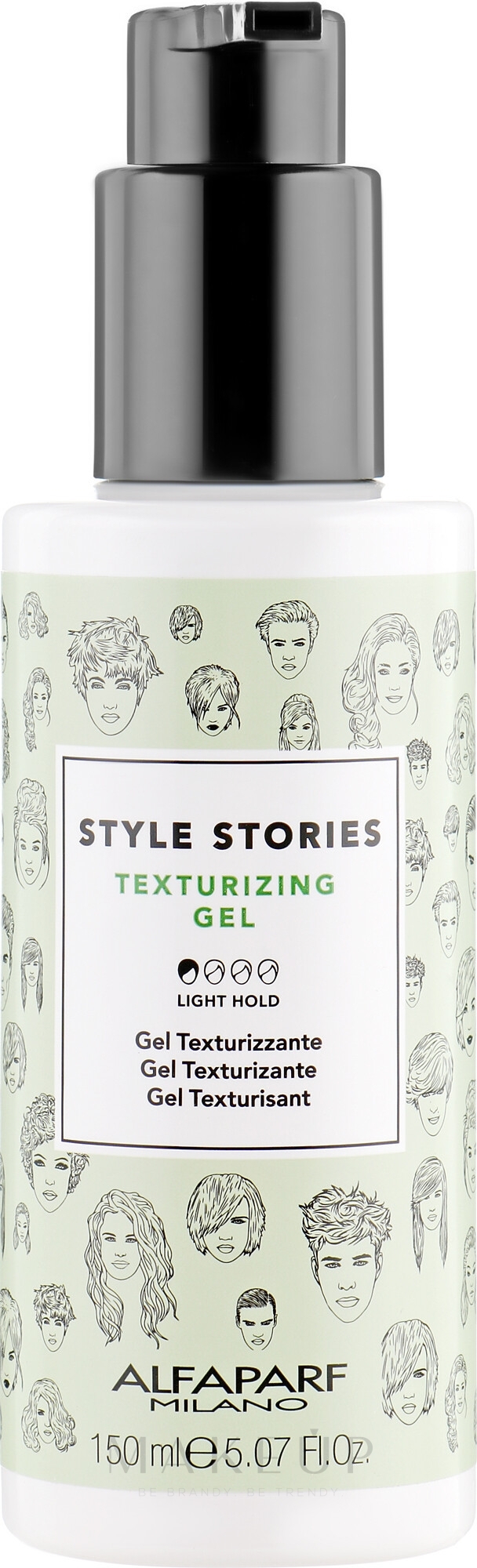 Texturierendes Haargel Leichter Halt - Alfaparf Style Stories Texturizing Gel Light Hold — Bild 150 ml