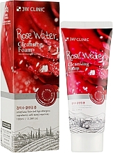 Düfte, Parfümerie und Kosmetik Gesichtsreinigungsschaum mit Rosenwasser - 3W Clinic Rose Water Cleansing Foam