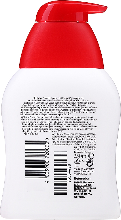Fluid für die Intimhygiene - Eucerin Intim Protect Gentle Cleansing Fluid — Bild N2