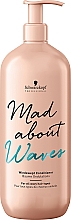 Kräftigende Haarspülung für alle gewellten Haartypen - Schwarzkopf Professional Mad About Waves Windswept Conditioner — Bild N3