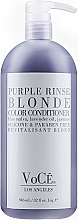 Conditioner für Blondinen - VoCe Haircare Purple Rinse Blonde Color Conditioner — Bild N2
