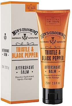 After Shave Balsam - Scottish Fine Soaps Thistle & Black Pepper Aftershave Balm — Bild N1