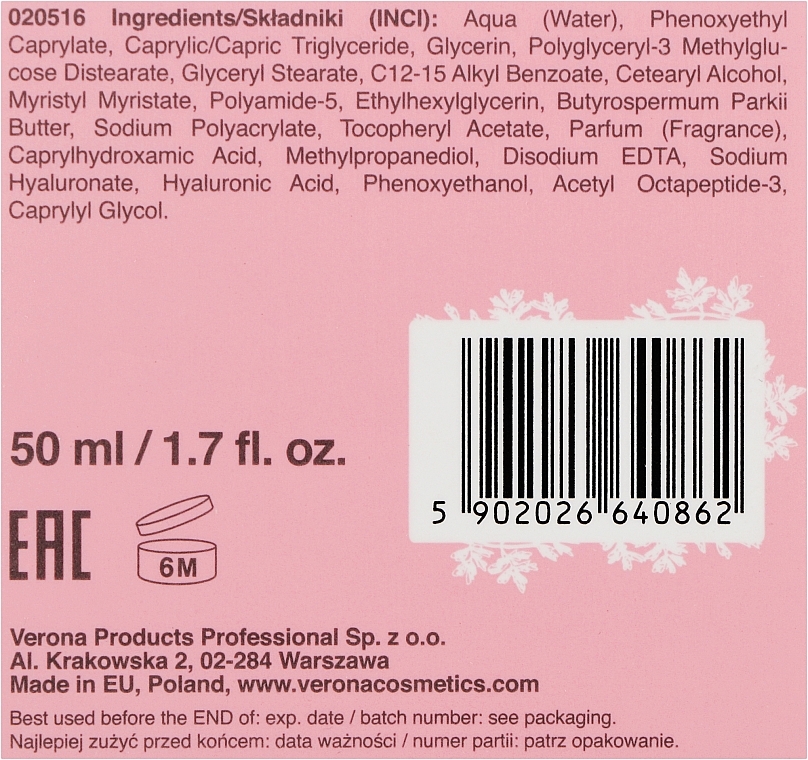 Straffende Anti-Falten Gesichtscreme mit Hyaluronsäure 50+ - Vollare Age Creator Firming Anti-Wrinkle Cream Day/Night 50+ — Bild N3