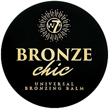Cremiger Bronzer mit strahlendem Finish - W7 Bronze Chic Bronzing Balm — Bild N2