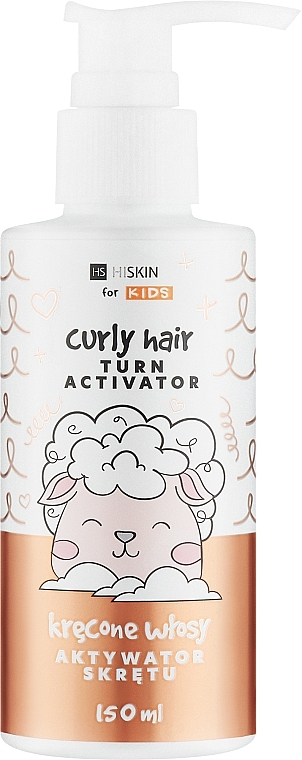 Haaraktivator für Kinder mit lockigen Haaren - HiSkin Kids Curly Hair Activator  — Bild N1