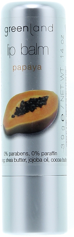 Lippenbalsam Papaya - Greenland Lip Balm Papaya — Bild N1