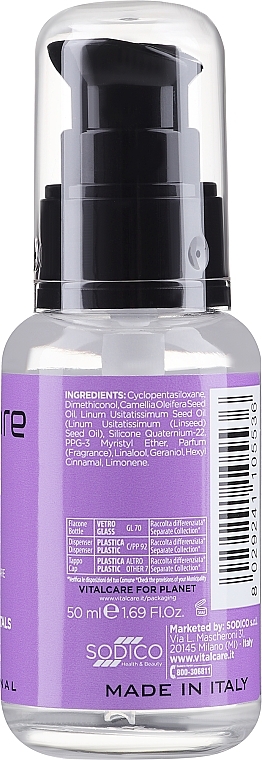 Flüssigkristalle für widerspenstiges Haar - Vitalcare Professional Pro Liscio Cristalli Liquidi  — Bild N2