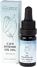 Düfte, Parfümerie und Kosmetik Hanföl 10% - Fam Drops Of Nature CBD Intense Oil 10%