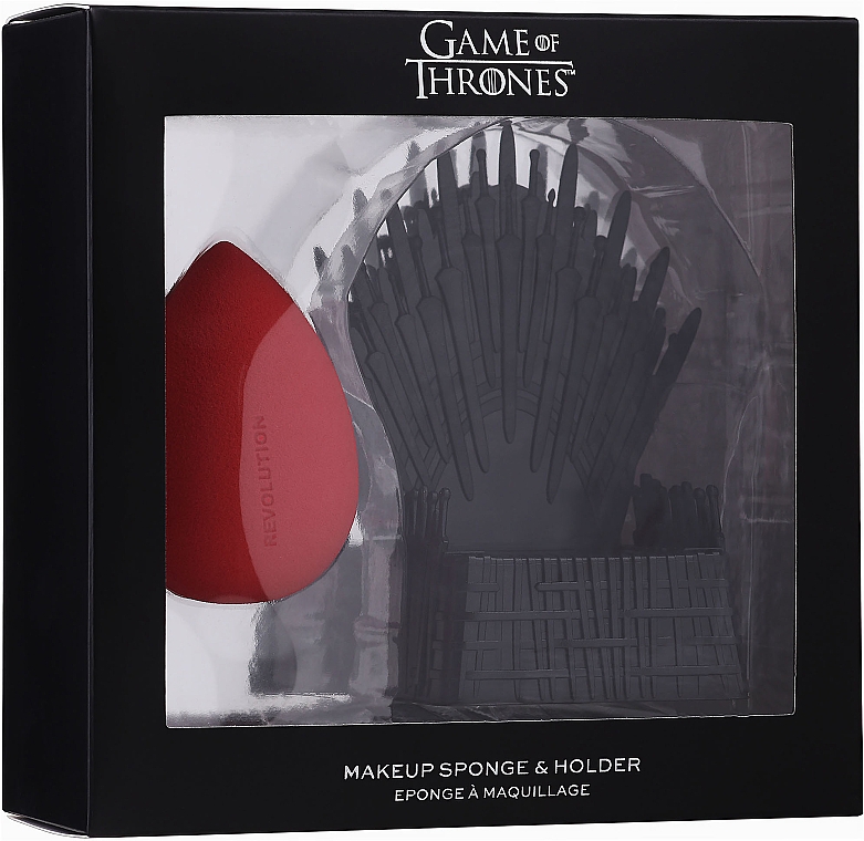 Make-up Schwamm - Makeup Revolution Game of Thrones Makeup Sponge & Holder — Bild N1
