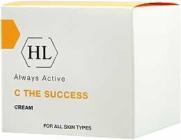 Feuchtigkeitsspendende und pflegende Gesichtscreme mit Vitamin C - Holy Land Cosmetics C The Success Cream — Bild N3