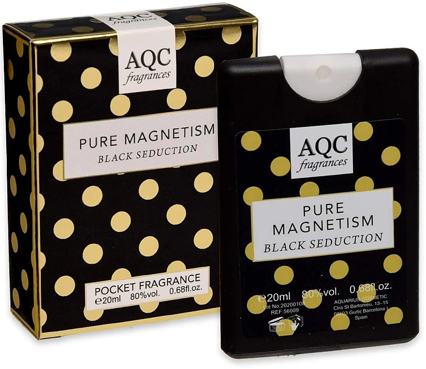 AQC Fragrances Pure Magnetism Black Seduction - Eau de Toilette — Bild N2