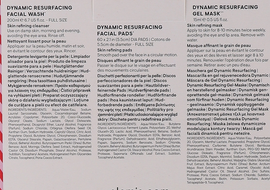 Gesichtspflegeset - Elemis The Skin Brilliance Trio (Gesichtscreme 200ml + Gesichtspads 60 St. + Gesichtsmaske 15ml) — Bild N6