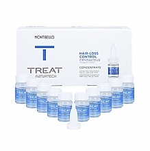 Düfte, Parfümerie und Kosmetik Set - Montibello Treat NaturTech Hair Loss Control Cryoactive (10 x 7 ml)