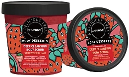 Düfte, Parfümerie und Kosmetik Körperpeeling - Sersanlove Body Desserts Deep Cleansing Body Scrub Strawberry