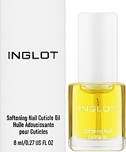 Erweichendes Öl für die Nagelhaut - Inglot Softening Nail Cuticle Oil — Bild N2