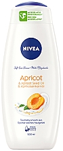 Pflegendes Duschgel mit Marillenkernöl und Marillenblütenduft - Nivea Blossom Up Apricot Shower Gel — Bild N1