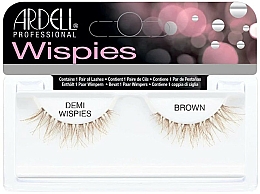 Künstliche Wimpern - Ardell Invisibands Demi Wispies Brown — Bild N1