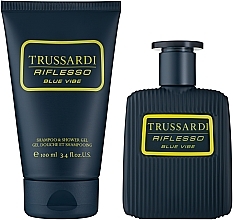 Trussardi Riflesso Blue Vibe - Duftset (Eau de Toilette 50ml + Shampoo-Duschgel 100ml) — Bild N3