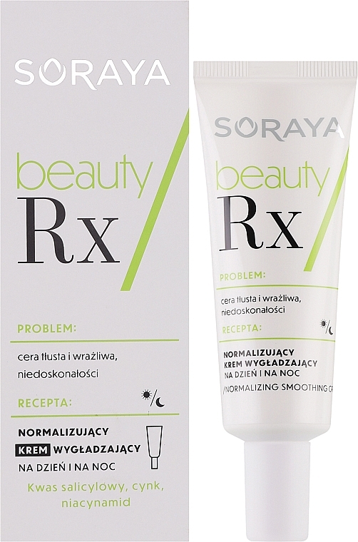 Normalisierende und glättende Gesichtscreme - Soraya Beauty Rx  — Bild N2