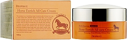 Düfte, Parfümerie und Kosmetik Anti-Falten Gesichtscreme mit Pferdeöl - Deoproce Horse Enrich All Care Cream