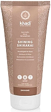 Düfte, Parfümerie und Kosmetik Intensiv feuchtigkeitsspendendes Shampoo für mehr Glanz mit Shikakai und Aloe Vera - Khadi Shampoo Shikakai Shine