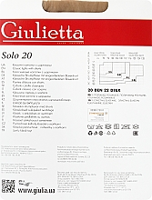 Strumpfhose für Damen Solo 20 den glace - Giulietta — Bild N2