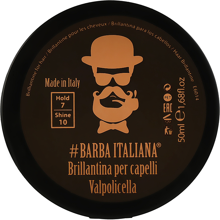 Styling-Gel für das Haar - Barba Italiana Valpolicella Brillance Gel — Bild N1