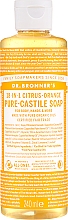 18in1 Flüssige Hand- und Körperseife mit Zitrus-Orange - Dr. Bronner’s 18-in-1 Pure Castile Soap Citrus & Orange — Bild N3