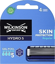 Düfte, Parfümerie und Kosmetik Ersatzklingen 4 St. - Wilkinson Sword Hydro 5 Regular