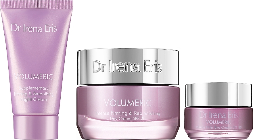 Gesichtspflegeset - Dr Irena Eris Volumeric (Tagescreme 50ml + Nachtcreme 30ml + Augencreme 15ml) — Bild N2