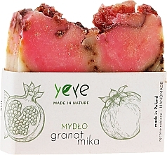 Düfte, Parfümerie und Kosmetik 100% Naturseife "Granatapfel und Glimmer" - Yeye Natural Pomegranate and Mica Soap