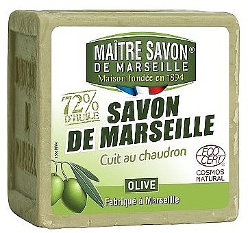 Seife Olive - Maitre Savon De Marseille Savon De Marseille Olive Soap — Bild N1