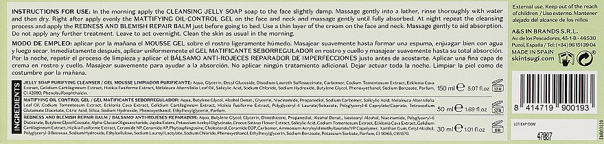 Set - Skintsugi Maskne Skin Routine (gel/50ml + balm/30ml + gel/soap/150ml) — Bild N3