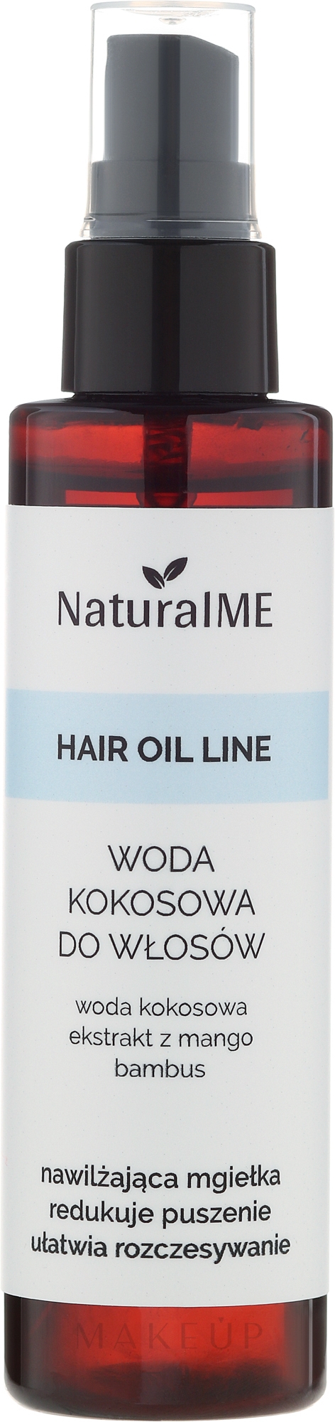 Kokoswasser für das Haar - NaturalME Hair Oil Line — Bild 75 ml