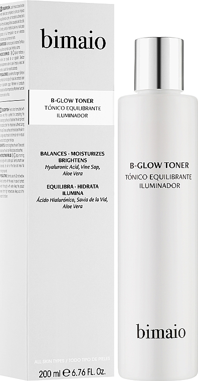 Ausgleichendes Gesichtstonikum - Bimaio B-Glow Toner — Bild N2