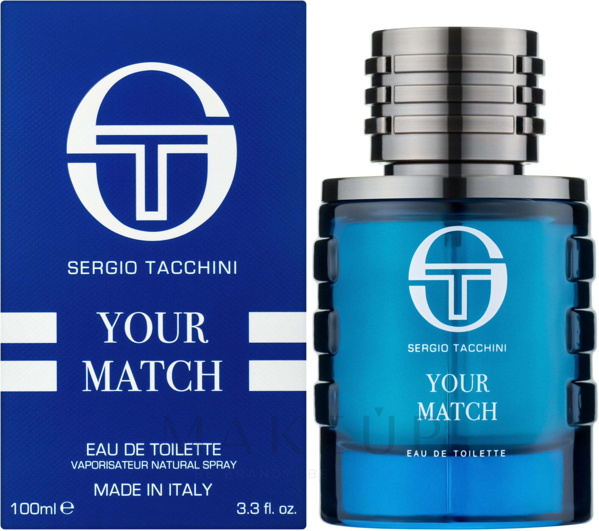 Sergio Tacchini Your Match - Eau de Toilette — Bild 100 ml