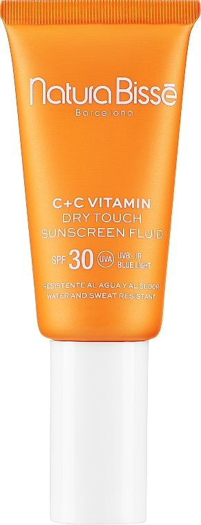 Fluid für das Gesicht - Natura Bisse C+C Dry Touch Sunscreen Fluid SPF30  — Bild N1