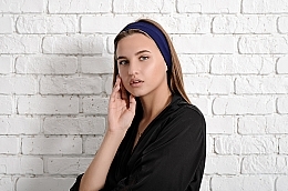 Haarband Be Beauty blau - MAKEUP — Bild N2
